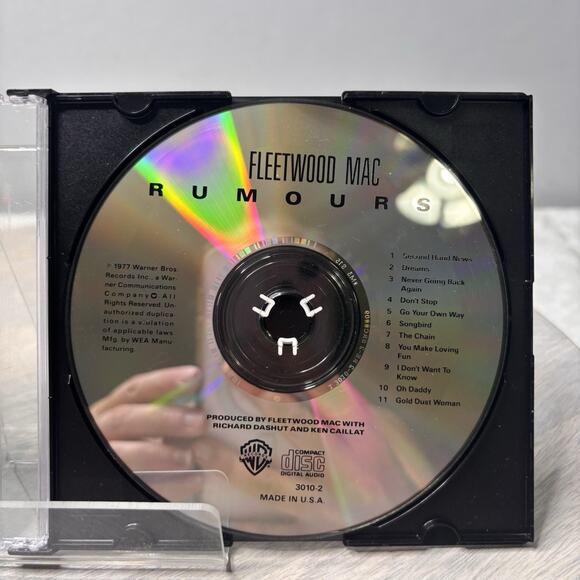 Rumours by Fleetwood Mac (CD, 1977) - Picture 4 of 5